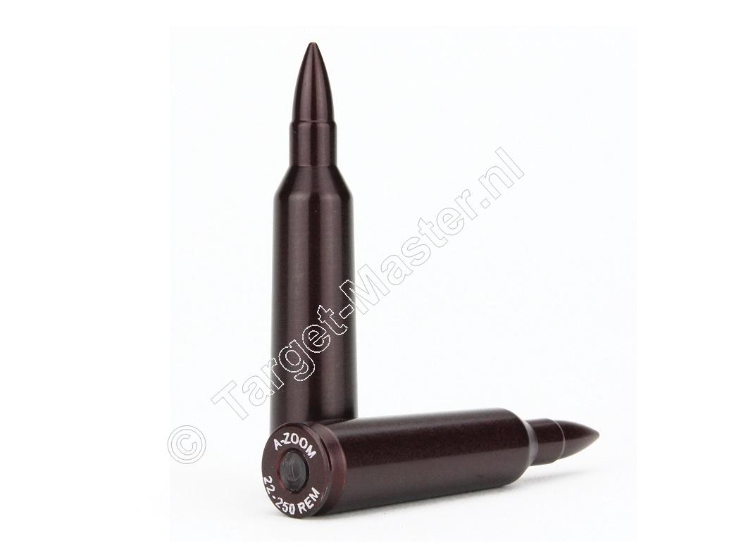 A-Zoom SNAP-CAPS .22-250 Remington Safety Training Rounds package of 2